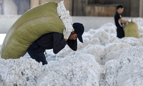 Global cotton prices move down market slowsdown