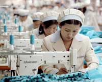 North Koreas textile business flourishes with a little help from China