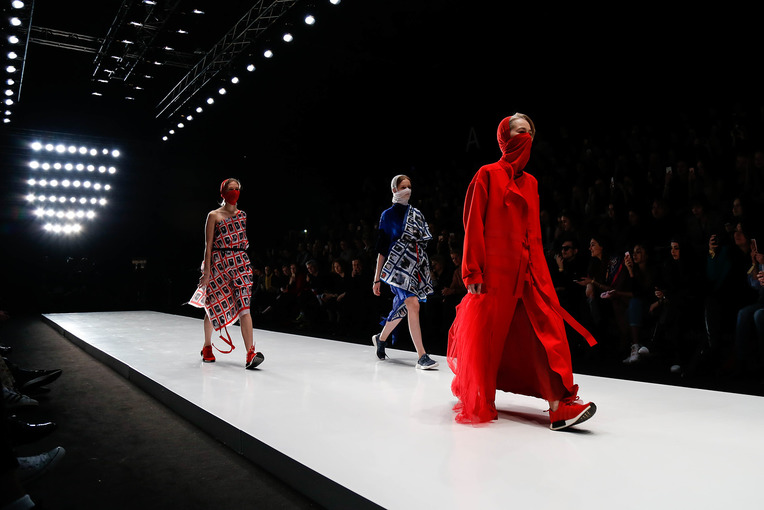 Sixth Day of the New Season of Mercedes Benz Fashion Week Russia