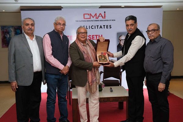 CMAI felicitates Deepak Seth Chairman Pearl