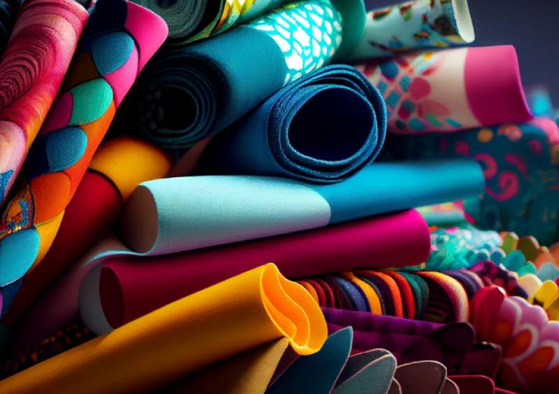 Chinas textile exports show mixed results in July