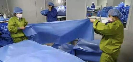 Non woven city runs at full throttle to supply