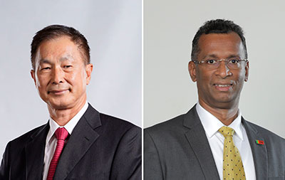 Teejay Chairman Mr Bill Lam CEO Mr Pubudu de Silva