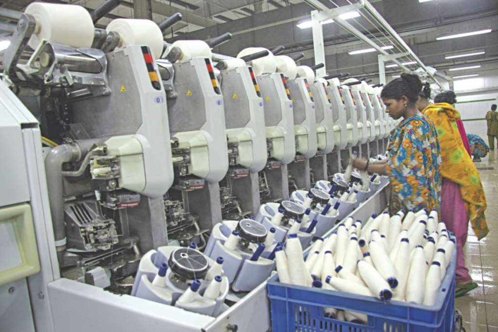 Textile imports from India to Bangladesh on a downward trend