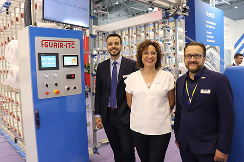 Comsat equips Tecmat sectional wrapping machine EltexEyETM