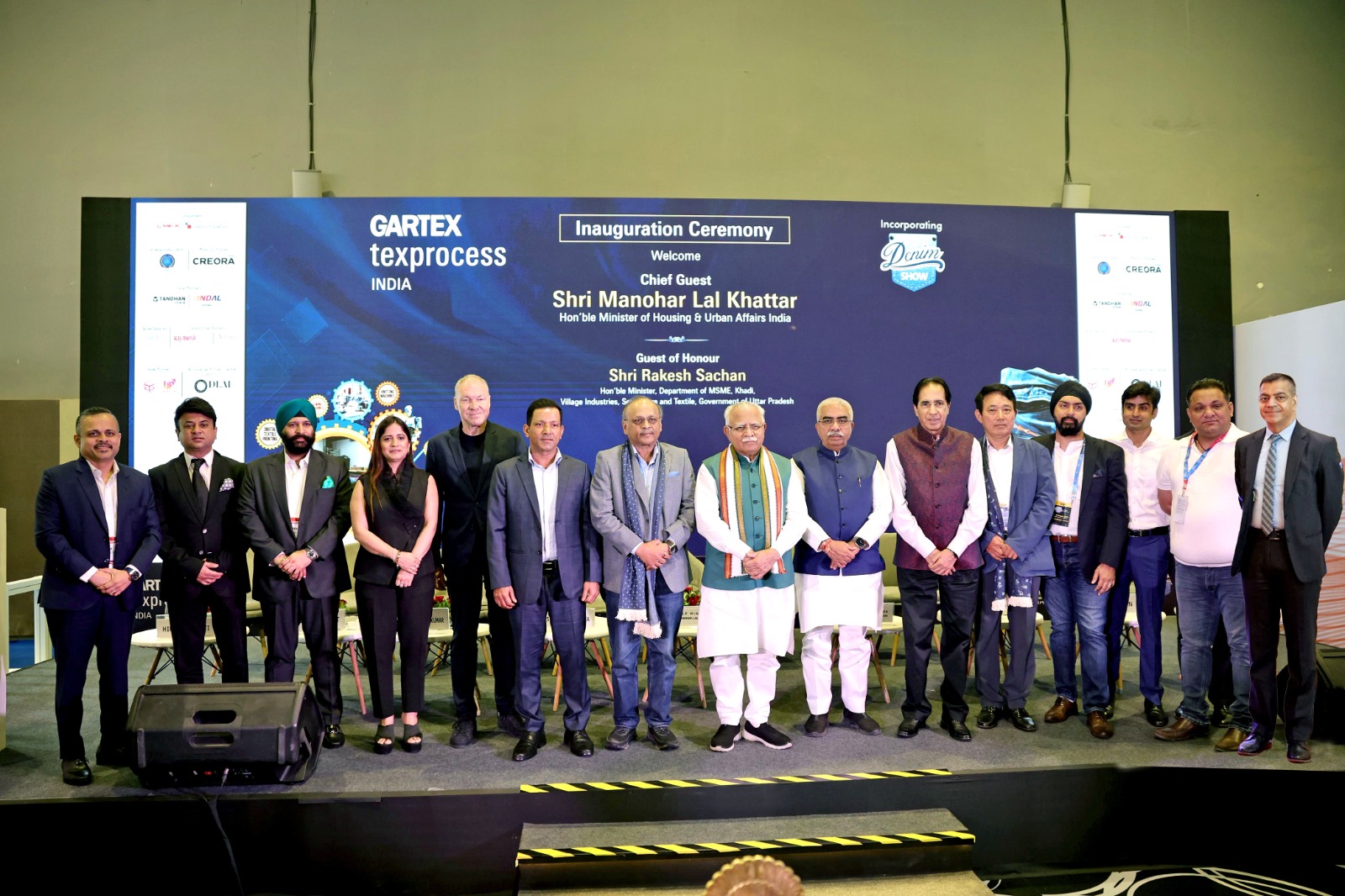 Gartex Texprocess India 2025 opens to record breaking participation