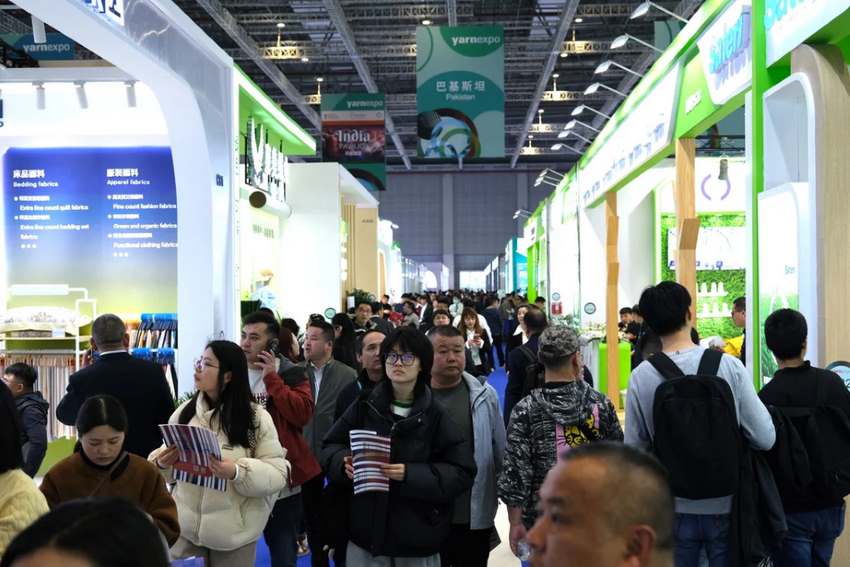 Yarn Expo Spring 2025 concludes with record participation and sustainability focus