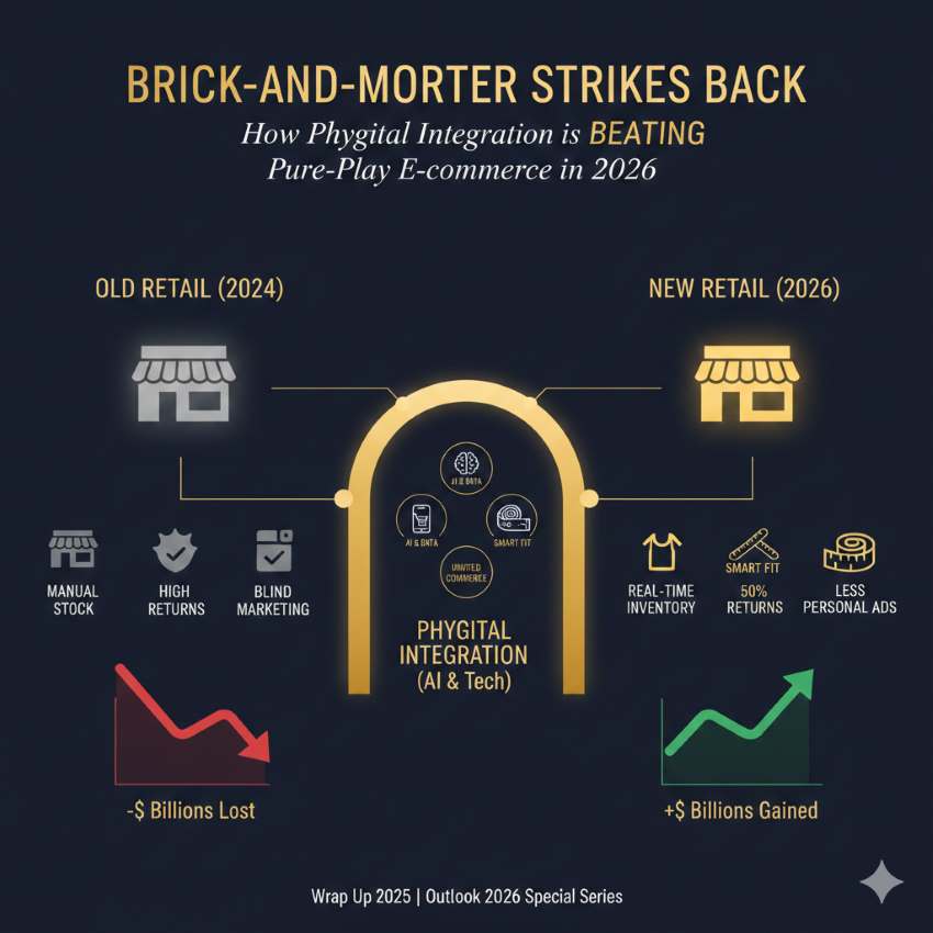 Brick-and-Mortar Strikes Back: How ‘Phygital Integration’ is beating ‘Pure-Play E-commerce’ in 2026