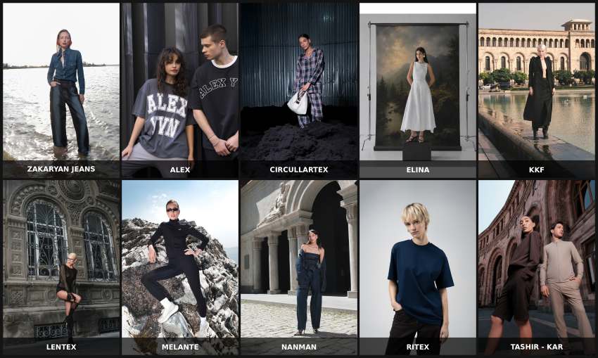 Pic 3Armenia Apparel Brands Rectangular Collage