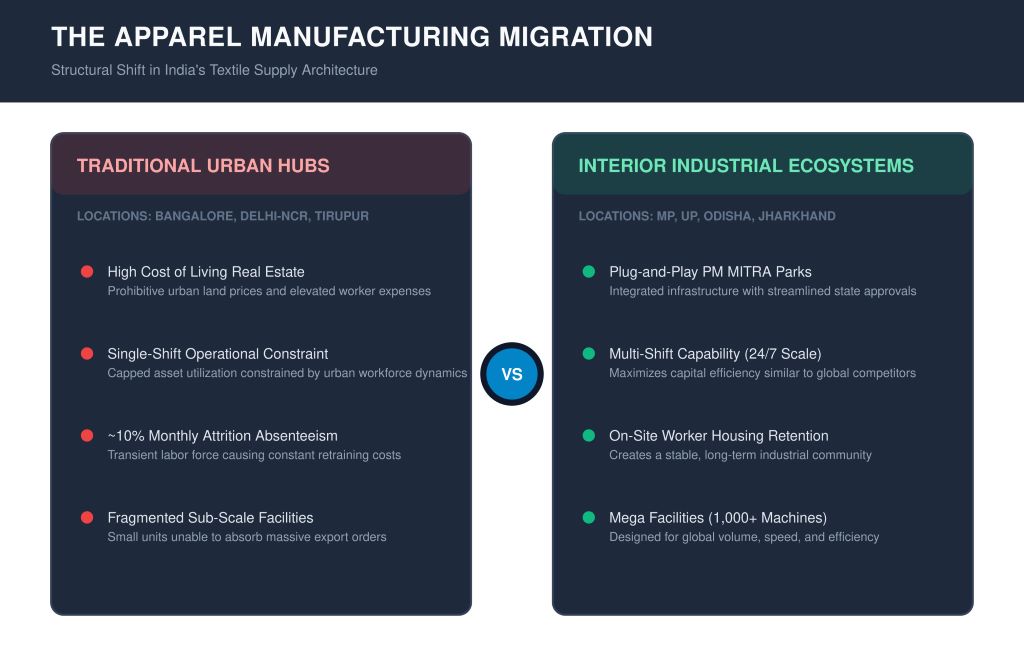 Breaking the Urban Wall: How the interior migration is redrawing India’s apparel map
