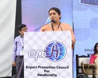 Smriti Irani inaugurates 44th IHGF Delhi Fair Autumn 2017 at Greater Noida