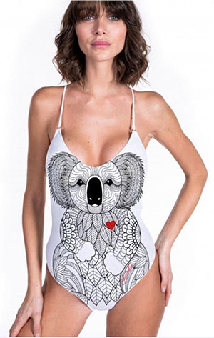 BIKINI FOR AUSTRALIA Charity project to save the ecosystem