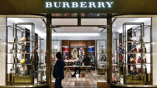 burberry retail